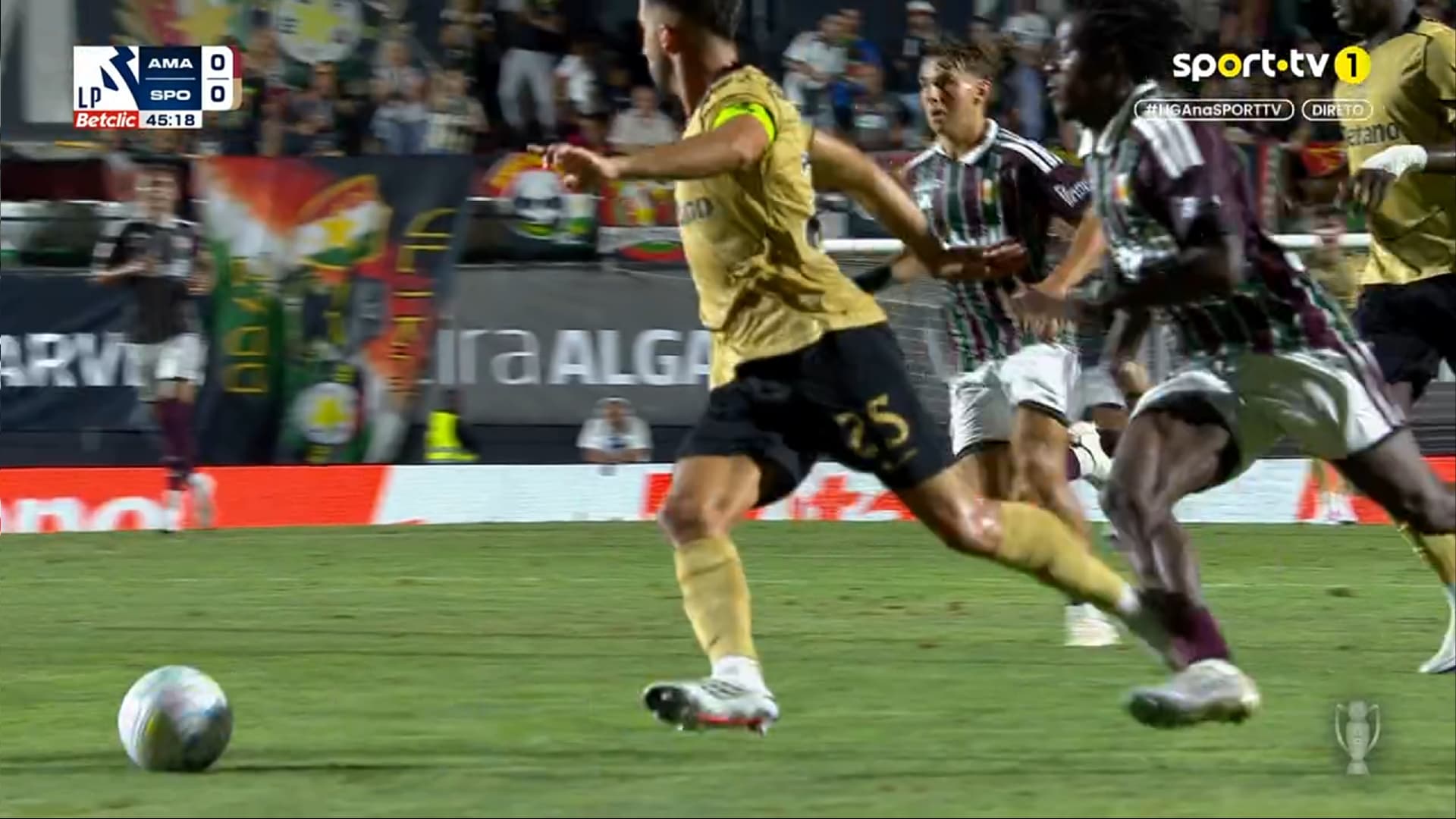 Frame 1 da sequência do lance